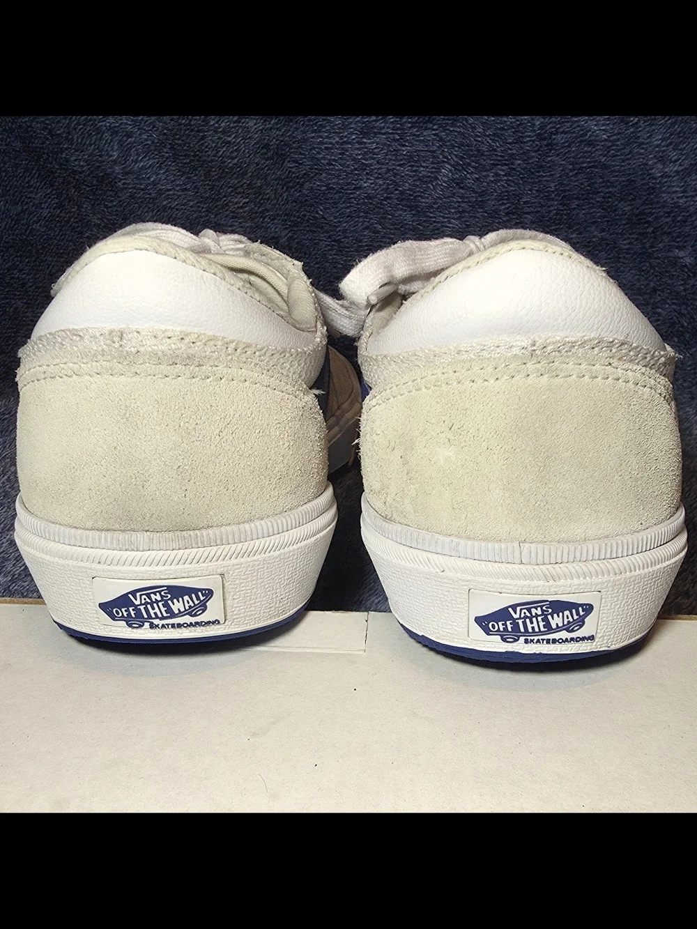 Vans Skate Gilbert Crockett Beige/Blue Shoes